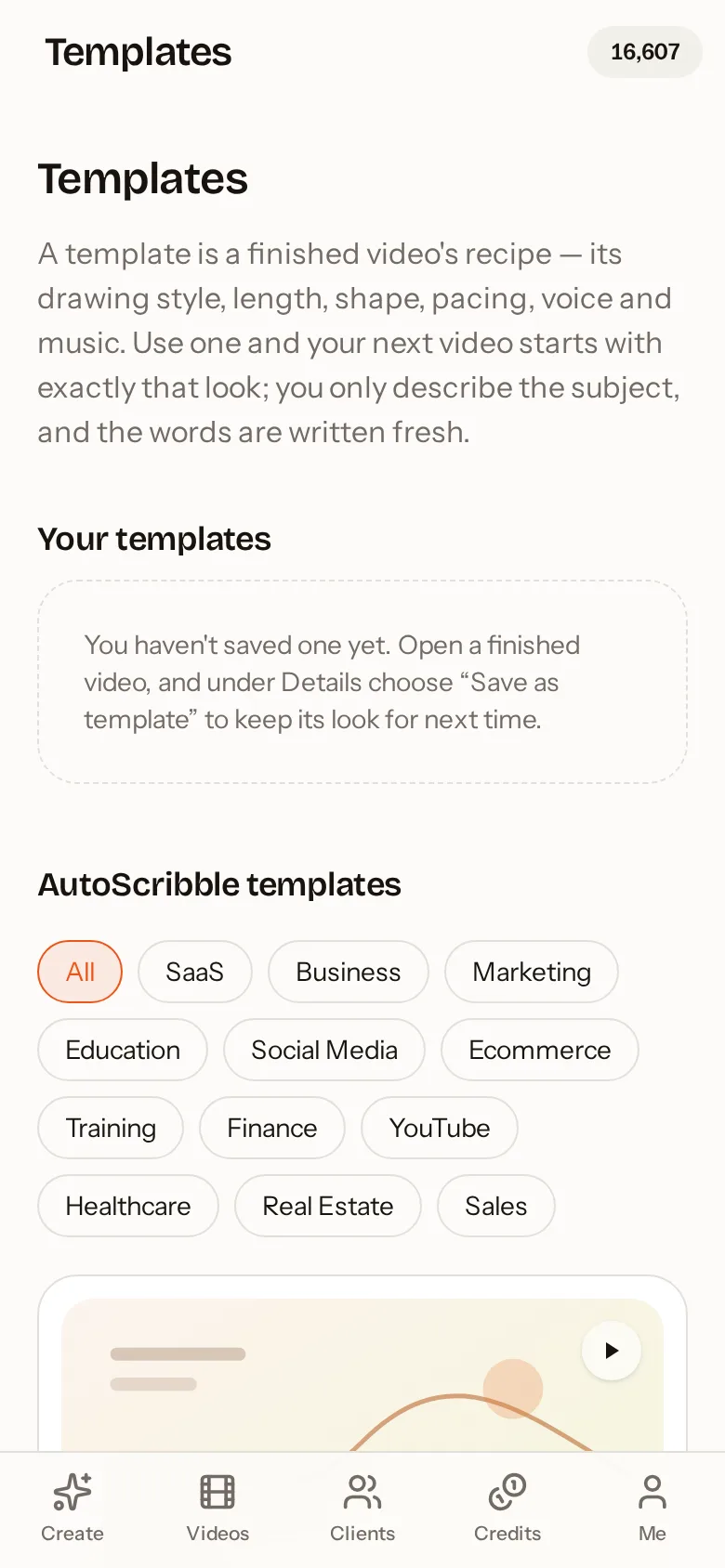 AutoScribble Android app: Start from a proven template for your industry